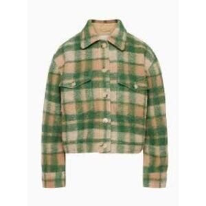 House of Harlow Plaid Shacket Size Medium